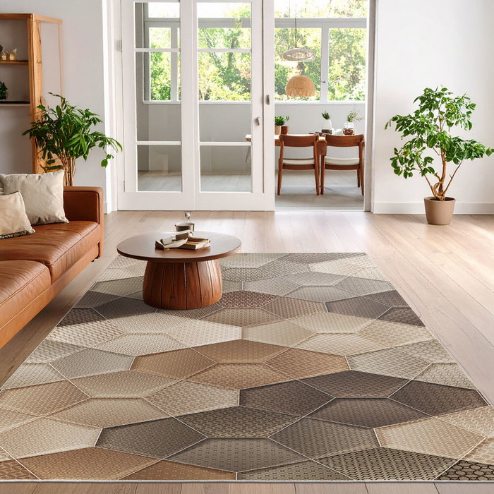Conceptum Alfombra Multicolor 50 x 80 cm con Impresión 3D Conceptum Alfombra Multicolor 50 x 80 cm con Impresión 3D
